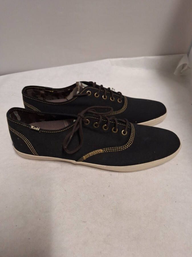 Keds -CHAMPION-CANVAS SNEAKER-ARMYBLACK