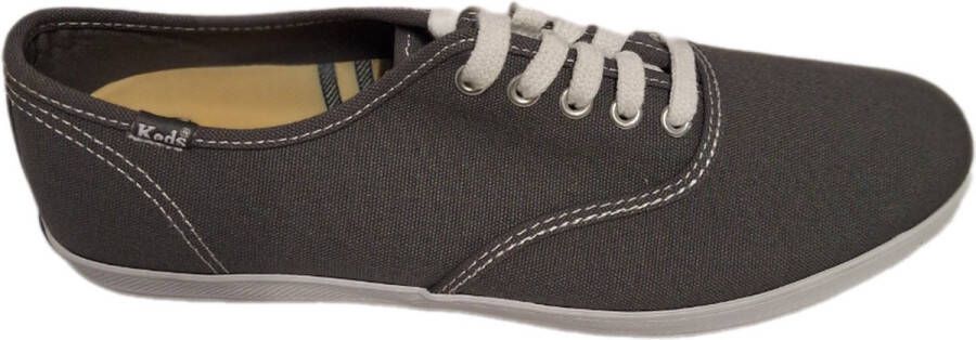 Keds -CHAMPION-CANVAS SNEAKER-GREY WHITE