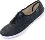 Keds Dames Veterschoenen Champion Starlight Canvas Black Zwart - Thumbnail 1