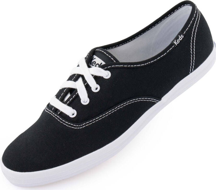 Keds Dames Veterschoenen Zwart