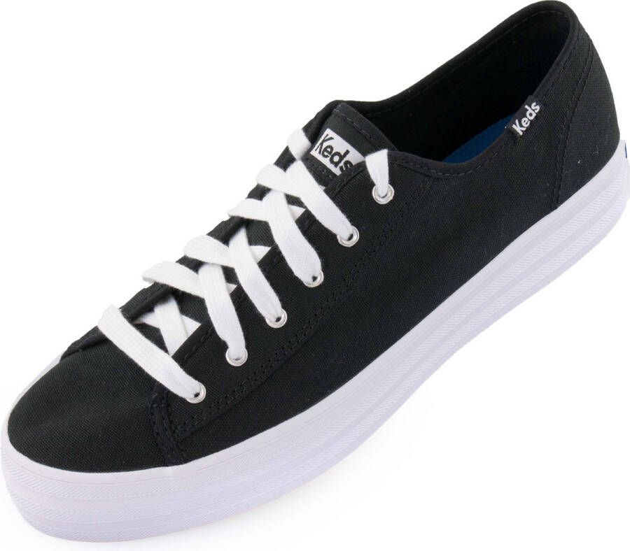 Keds Dames Veterschoenen Zwart Wit