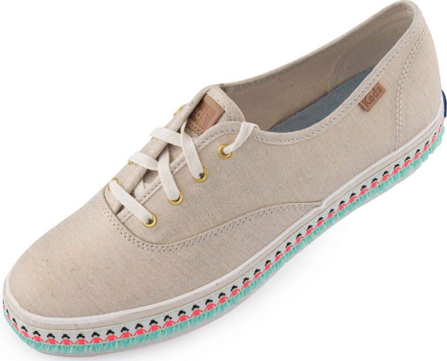 Keds Women's shoes wms triple kick foxing natural gold