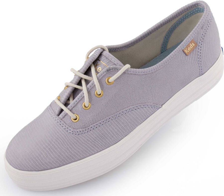 Keds Women's Shoes Wms Triple Kick Leather Purple