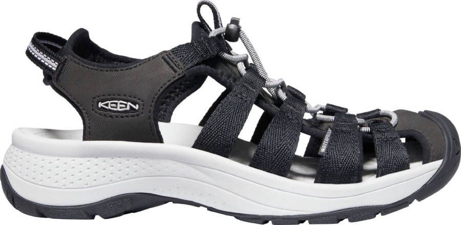 Keen Astoria West Dames Wandelsandalen Black Grey Zwart Gerecyclede PET flessen K1023594