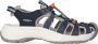 Keen Astoria West Dames Wandelsandalen Navy Beveled Glass Blauw Gerecyclede PET flessen K1023587 - Thumbnail 1