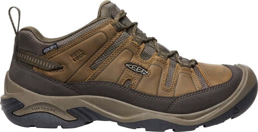 Keen Circadia Heren Wandelschoenen Shitake Brindle Bruin Leer K1026773