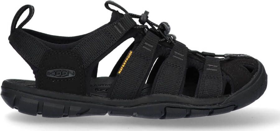 Keen Clearwater Dames Wandelsandalen Black Black Zwart Polyester K1020662