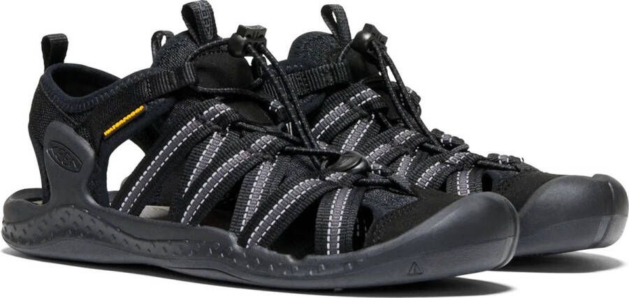 Keen Drift Creek H2 Dames Outdoor Sandalen Black Black Zwart Polyester K1026126