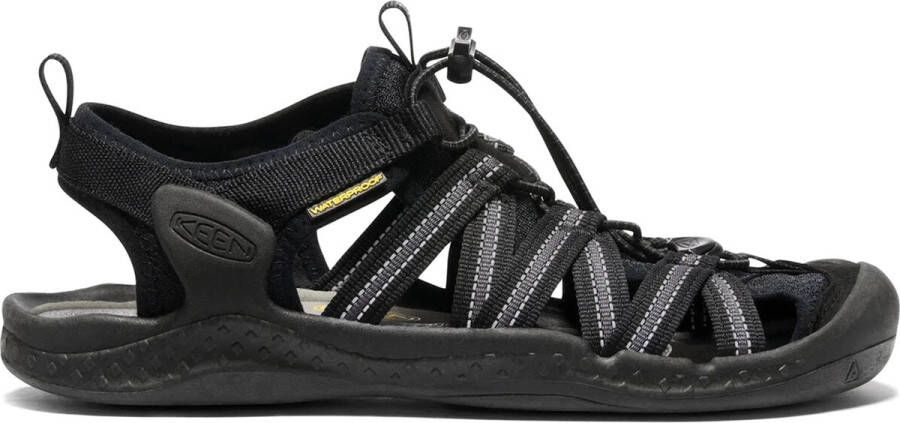 Keen Drift Creek H2 Heren Outdoor Sandalen Black Black Zwart Polyester K1026122