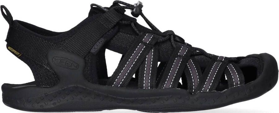 Keen Drift Creek H2 Heren Outdoor Sandalen Black Black Zwart Polyester K1026122