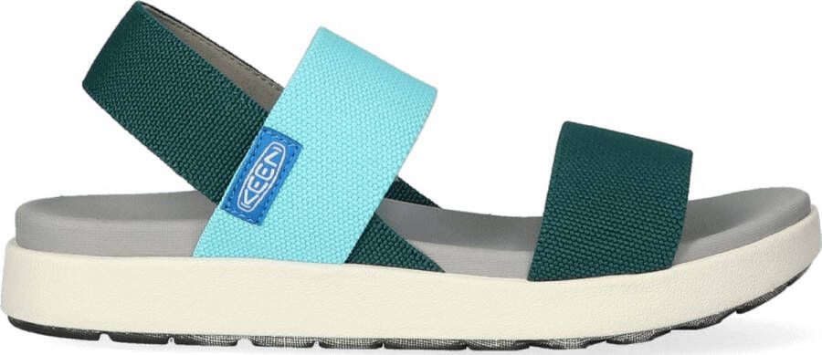 Keen Elle Backstrap Dames Sandalen Sea Moss Ipanema Aqua K1027157