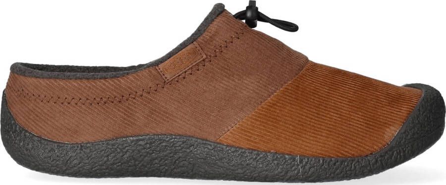 Keen Howser III Slide Heren Slip-On Bison Cord Toasted Coconut Bruin Gerecyclede PET flessen K1026659