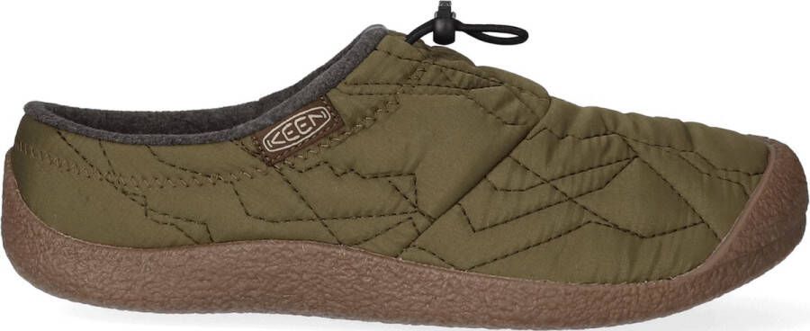 Keen Howser III Slide Heren Slip-On Canteen Plaza Taupe Groen Gerecyclede PET flessen K1026655