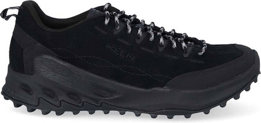 Keen Jasper Zionic Suede Heren Sneakers Black Alloy