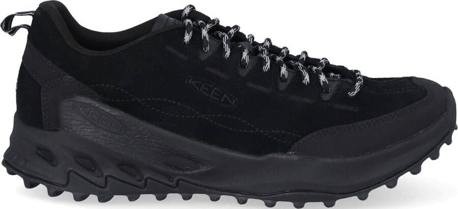 Keen Jasper Zionic Suede Heren Sneakers Black Alloy