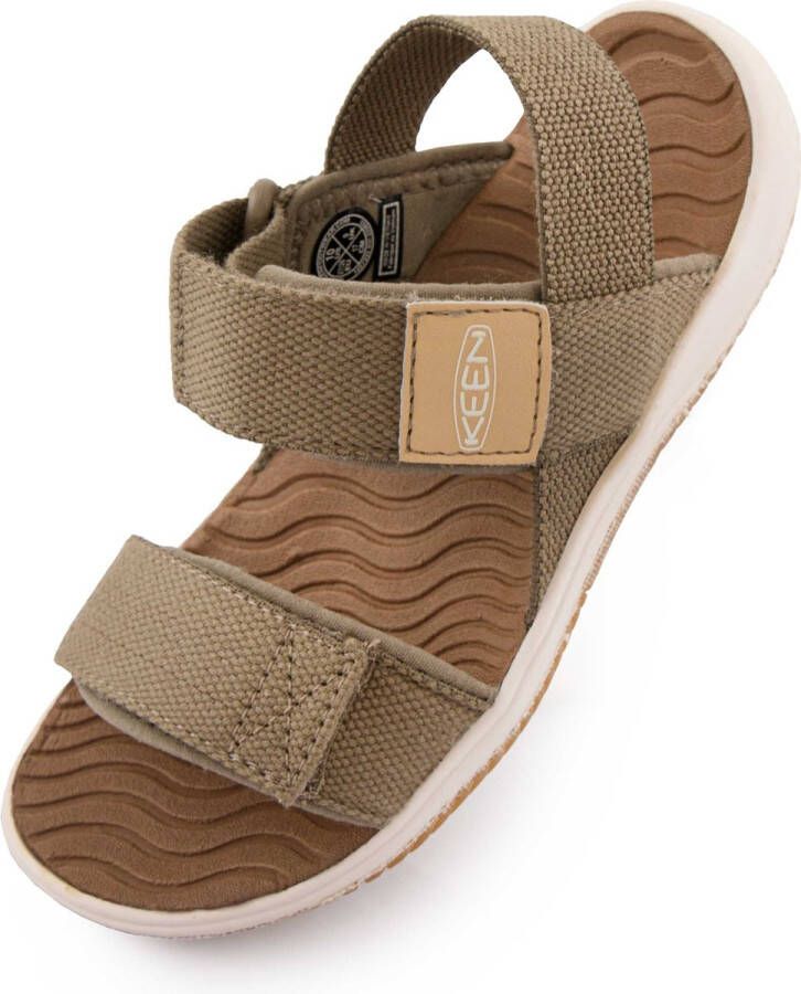 Keen Jr Elle Backstrap Brindle-Star White Children's Sandals