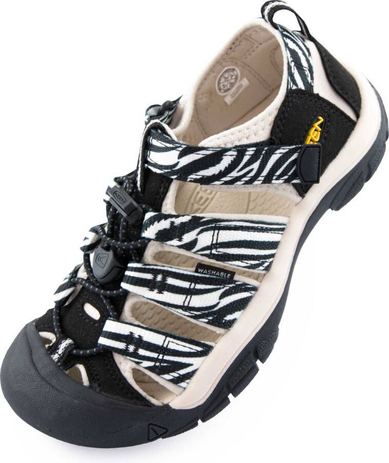 Keen Jr Newport H2 Zebra Star