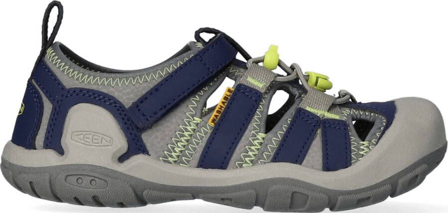 Keen Knotch Creek Older Kids' Sandalen Steel Grey Blue Depths Grijs Nylon K1026153