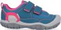 Keen Knotch Hollow Older Kids' Sneakers Blue Coral Pink Peacock - Thumbnail 1