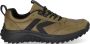 Keen KS86 Leren Heren Sneakers Dark Olive Black - Thumbnail 1