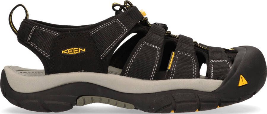 Keen Newport H2 Heren Wandelsandalen Black Zwart Polyester K1001907