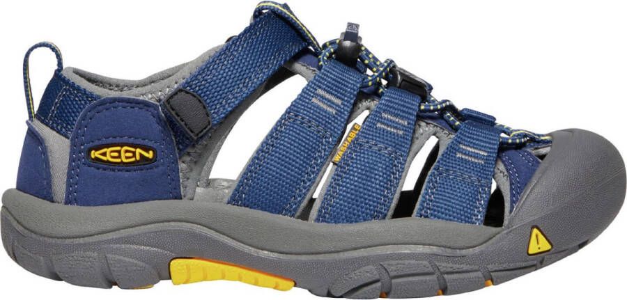 Keen Newport H2 Older Kids Sandalen Blue Depths Gargoyle Blauw Polyester