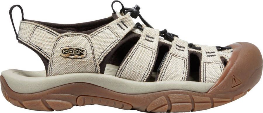 Keen Newport Heren Wandelsandalen Natural Beige Canvas K1026222