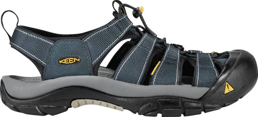 Keen Newport Heren Wandelsandalen Navy Medium Gray Blauw Polyester K1001938