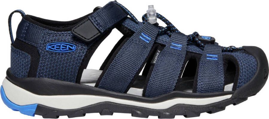 Keen Newport Neo H2 Older Kids Sandalen Blue Night Brilliant Blue Blauw Polyester K1022903