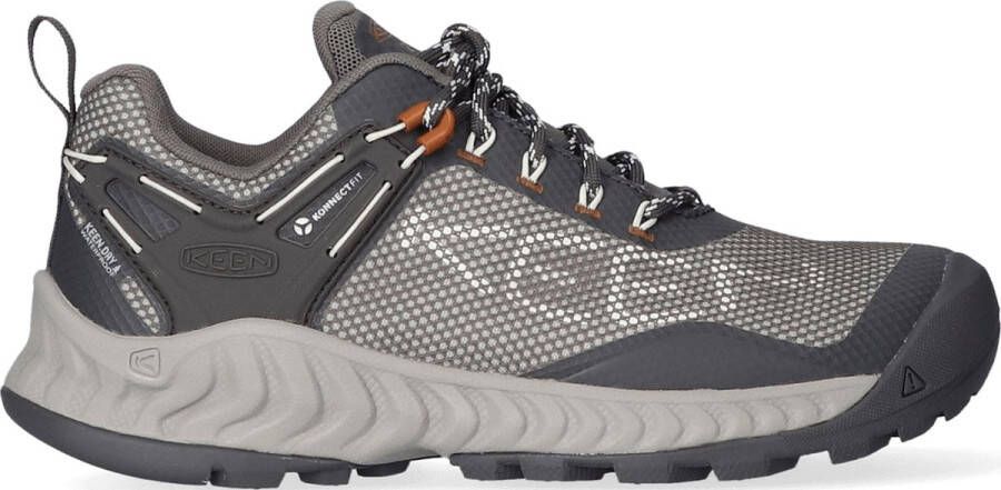 Keen NXIS EVO Dames Wandelschoenen Steel Grey Maple