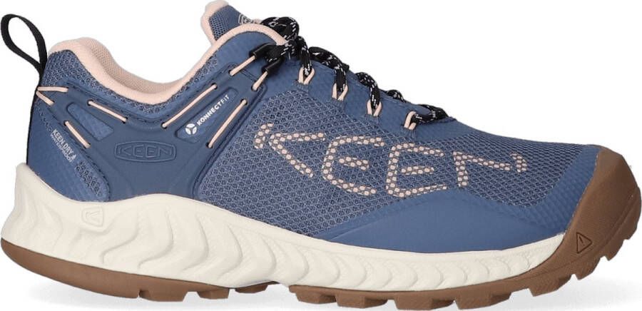 Keen NXIS EVO Dames Wandelschoenen Vintage Indigo Peachy K1026684