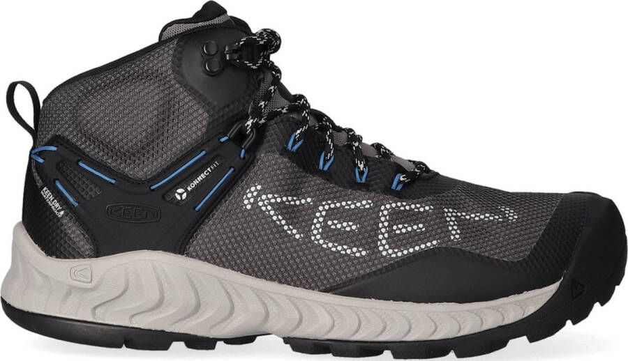 Keen NXIS EVO Mid Heren Wandelschoenen Magnet Bright Cobalt K1026108