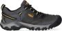 Keen Ridge Flex Heren Wandelschoenen Steel Grey Yellow Grijs Leer K1026615 - Thumbnail 1