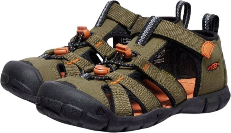 Keen Youth Seacamp II CNX Sandalen olijfgroen