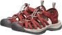 Keen Whisper Dames Wandelsandalen Cayenne Fired Brick Rood Polyester K1028817 - Thumbnail 6