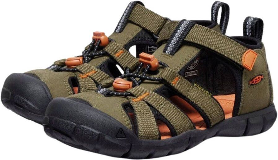 Keen Youth Seacamp II CNX Sandalen olijfgroen