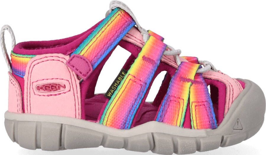 Keen Seacamp II Toddler Sandalen Rainbow Festival Fuchsia