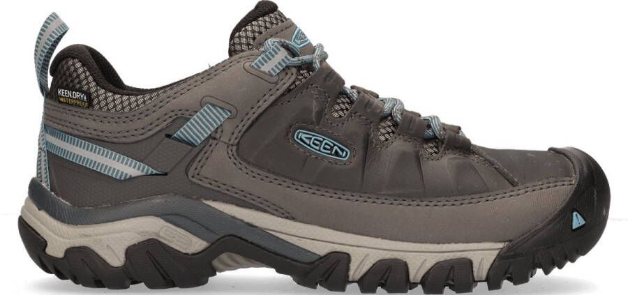 Keen Targhee III Dames Wandelschoenen Magnet Atlantic Blue Grijs Leer