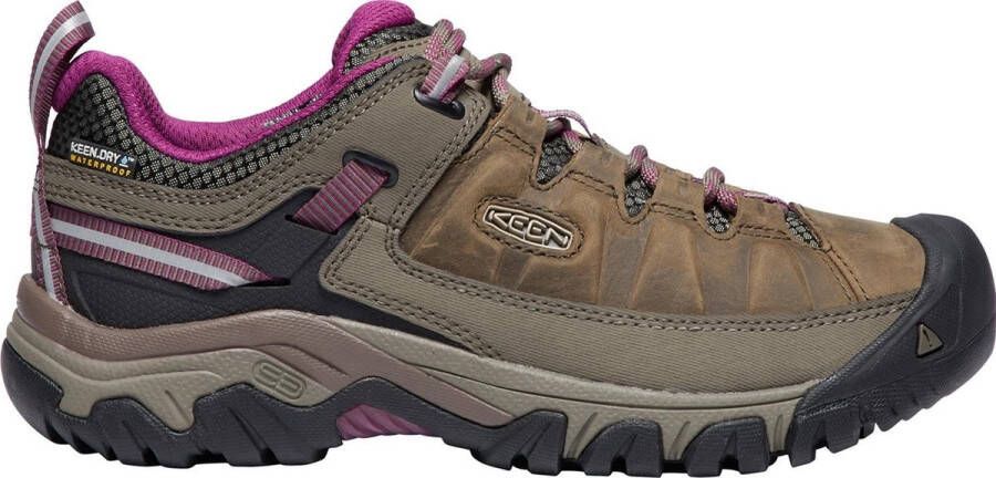 Keen Targhee III Dames Wandelschoenen Weiss Boysenberry Bruin Leer K1018177