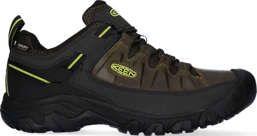 Keen Targhee III Heren Wandelschoenen Forest Night Evening Primrose Groen Leer K1026860