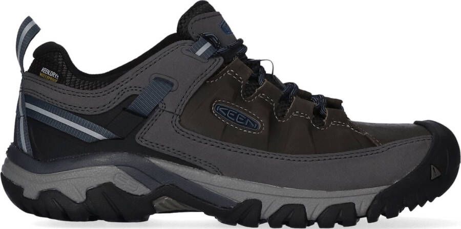 Keen Targhee III Heren Wandelschoenen Steel Grey Captains Blue Grijs Leer K1017785