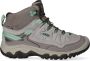 Keen Targhee IV Mid Dames Wandelschoenen Alloy Granite Green Grijs Nubuck K1028989 - Thumbnail 1