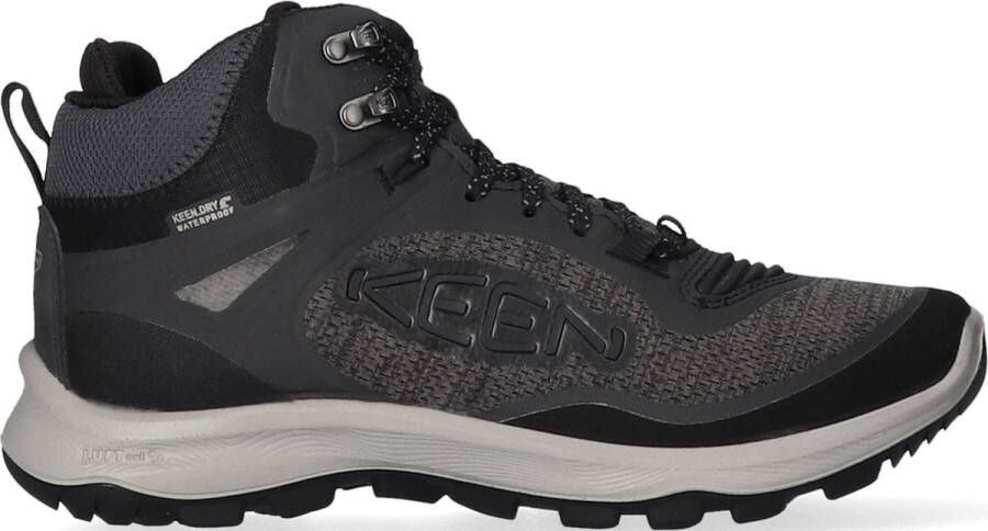 Keen Terradora Flex Mid Dames Wandelschoenen Black Steel Grey Zwart Mesh K1026879 - Foto 1