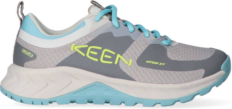 Keen Versacore Dames Wandelschoenen Alloy Evening Primrose Grijs Mesh K1029046