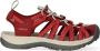 Keen Whisper Dames Wandelsandalen Cayenne Fired Brick Rood Polyester K1028817 - Thumbnail 1