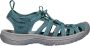 Keen Whisper Dames Wandelsandalen Smoke Blue Aqua Polyester K1022809 - Thumbnail 43