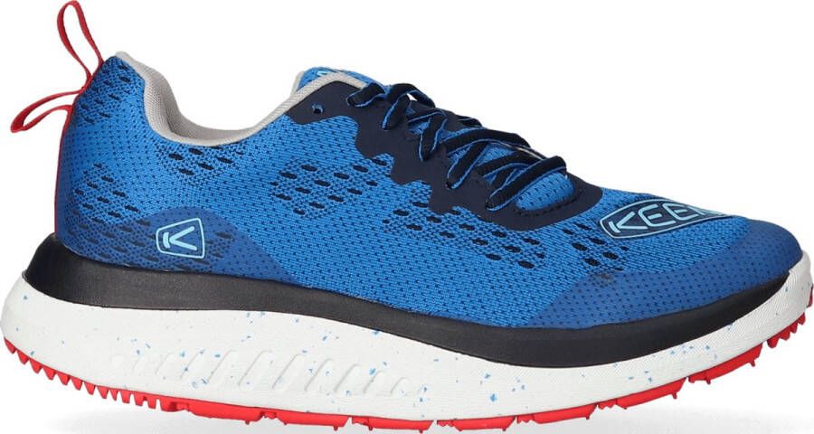 Keen WK400 Heren Wandelschoenen Austern Red Carpet Blauw