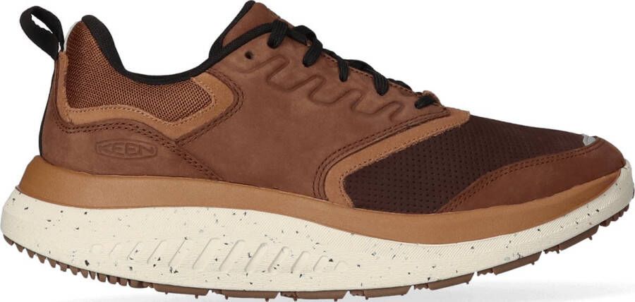 Keen WK400 Leather Heren Wandelschoenen Bison Toasted Coconut - Foto 1