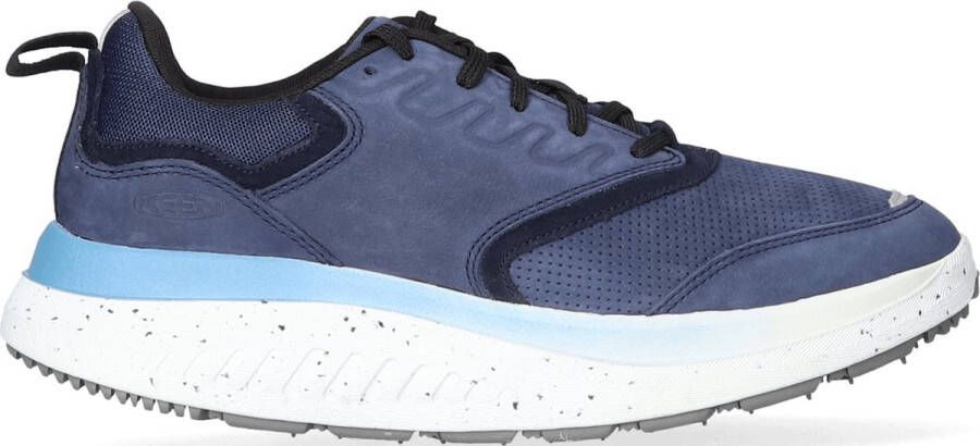 Keen WK400 Leather Heren Wandelschoenen Naval Academy Blue Heaven - Foto 1