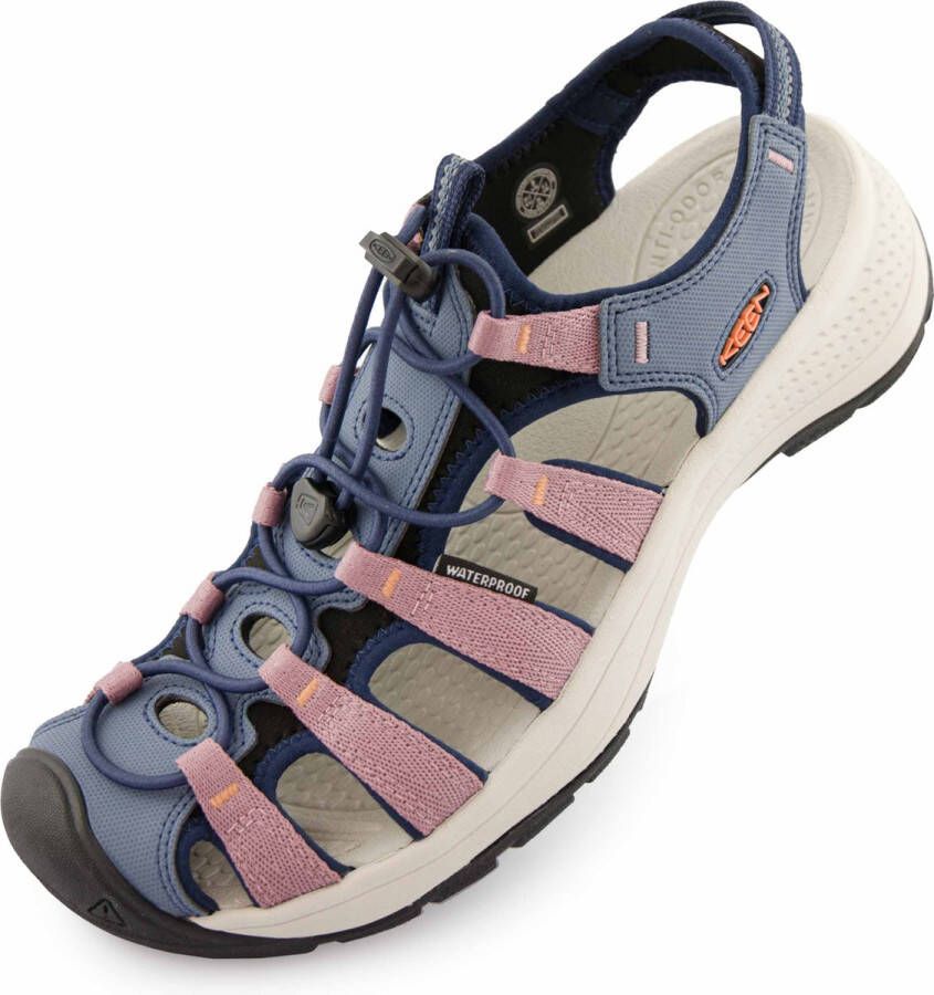 Keen Wmns Astoria West Sandal Nostalgia Rose Tan